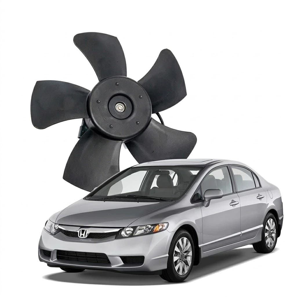 Eletroventilador Ventoinha Radiador Honda New Civic 06/11