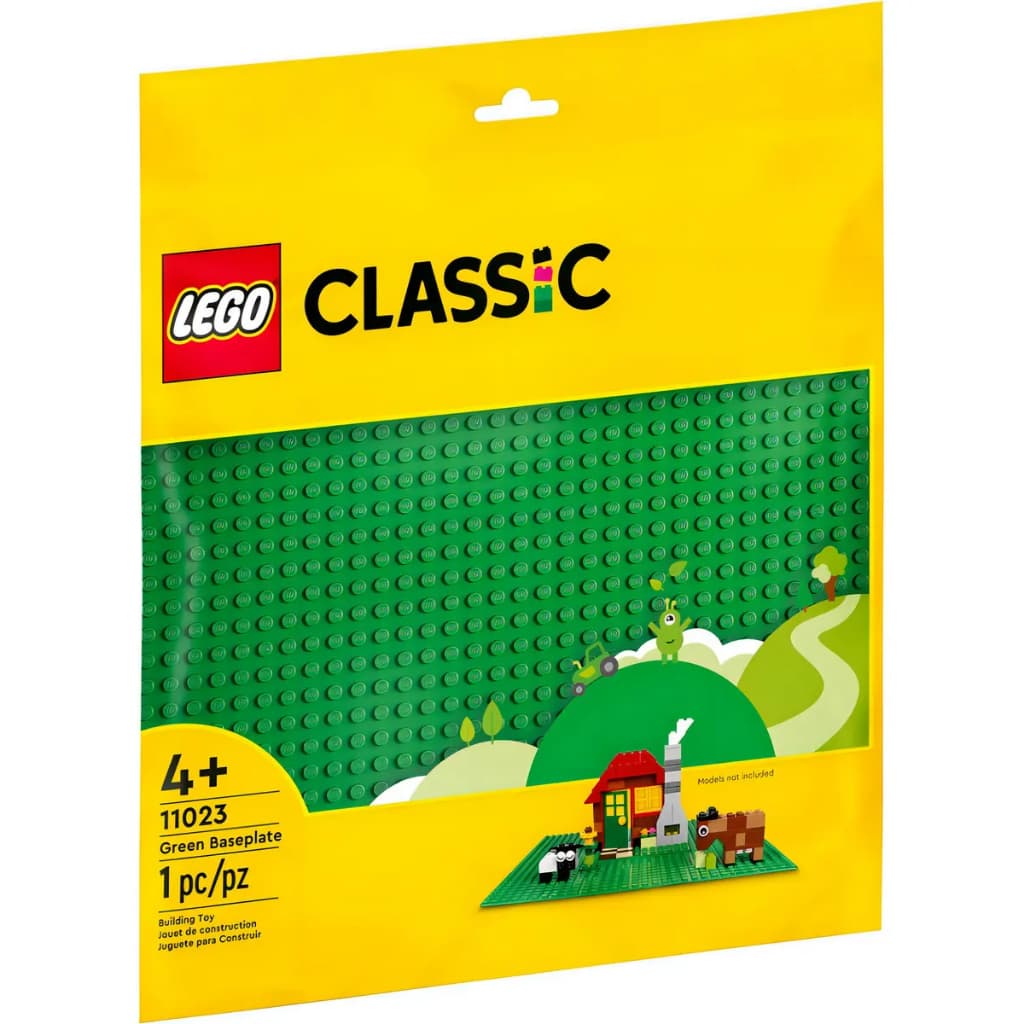 Lego Classic Base De Construção Verde 11023