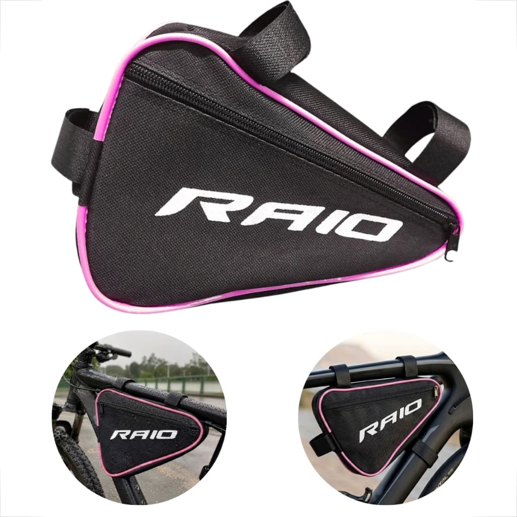 Bolsa Quadro Bicicleta Bike RAIO Triângulo Ferramentas Resistente Água Compacta Freeride Grau Universal
