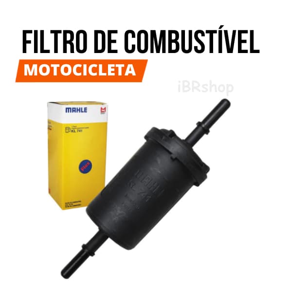 Filtro Combustível CG Titan Fan Start Bros 150 160 Xre 190 Mahle Metal Leve K741