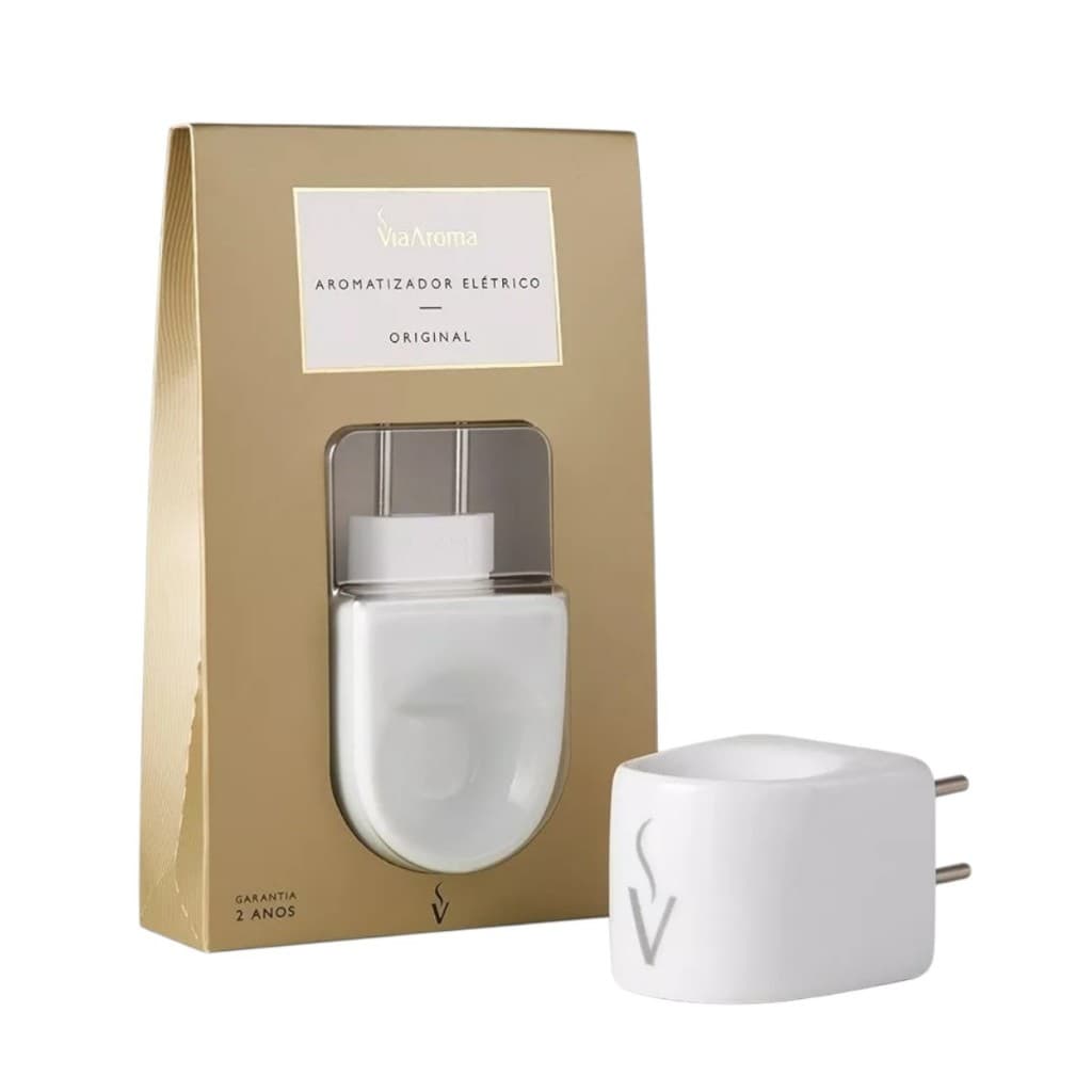 Difusor Aromatizador Elétrico de Porcelana - Via Aroma