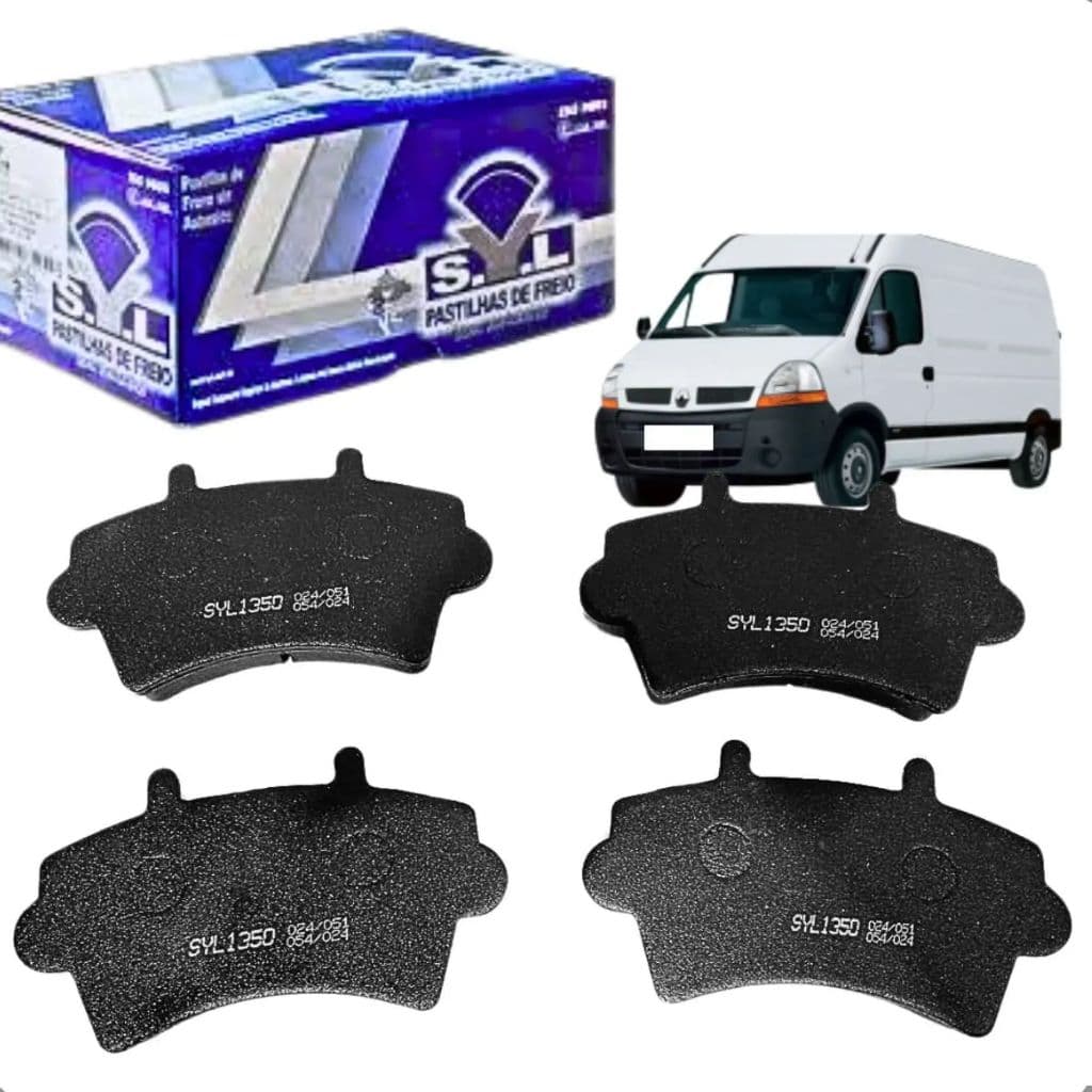 Pastilha Dianteira Renault Master 2.5 2.8
