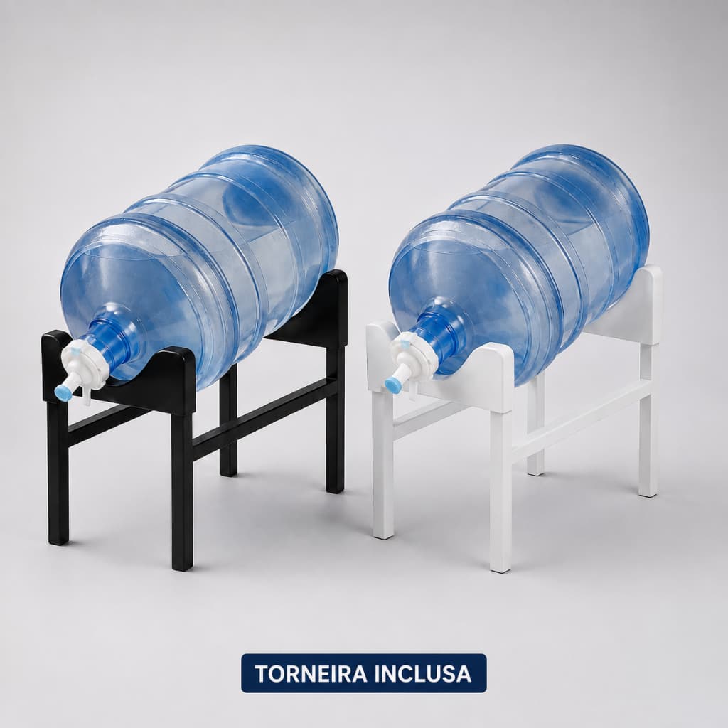 Suporte Para Galão de Água 20 Litros Filtro de Água Removivel Bebedouro De Água Potável 20 Torneira