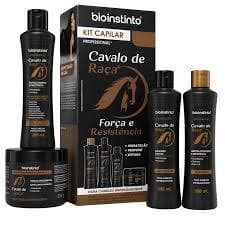 KIT CAPILAR CAVALO DE RAÇA BIO INSTINTO – 4 PRODUTOS