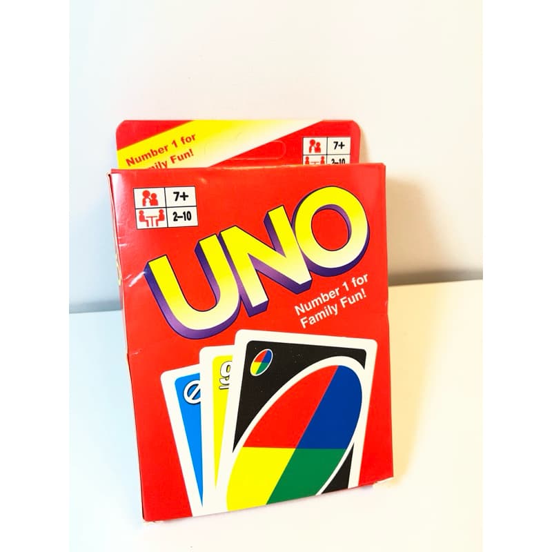 UNO jogo de cartas- baralho completo com cartas clássico personalizáve