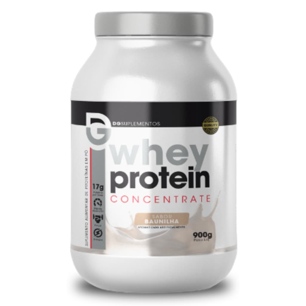 Whey Protein Concentrado 900g DG Labs Alta Proteína