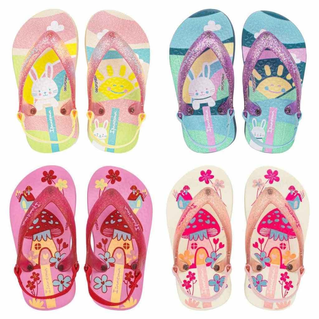 Chinelo Infantil Bebê Ipanema baby Rosa/Rosa Original 2026