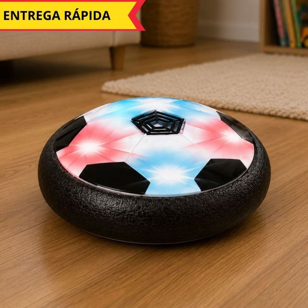 Bola De Futebol Flutuante Infantil com Luz e Música