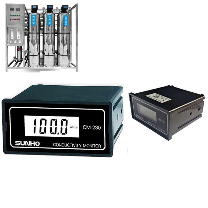 Condutivímetro Digital De Painel Sunho CM-230 Medidor De Condutividade