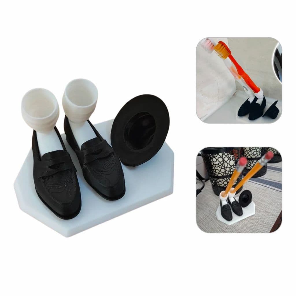 PORTA ESCOVAS DE DENTES MOONWALK – MICHAEL JACKSON
