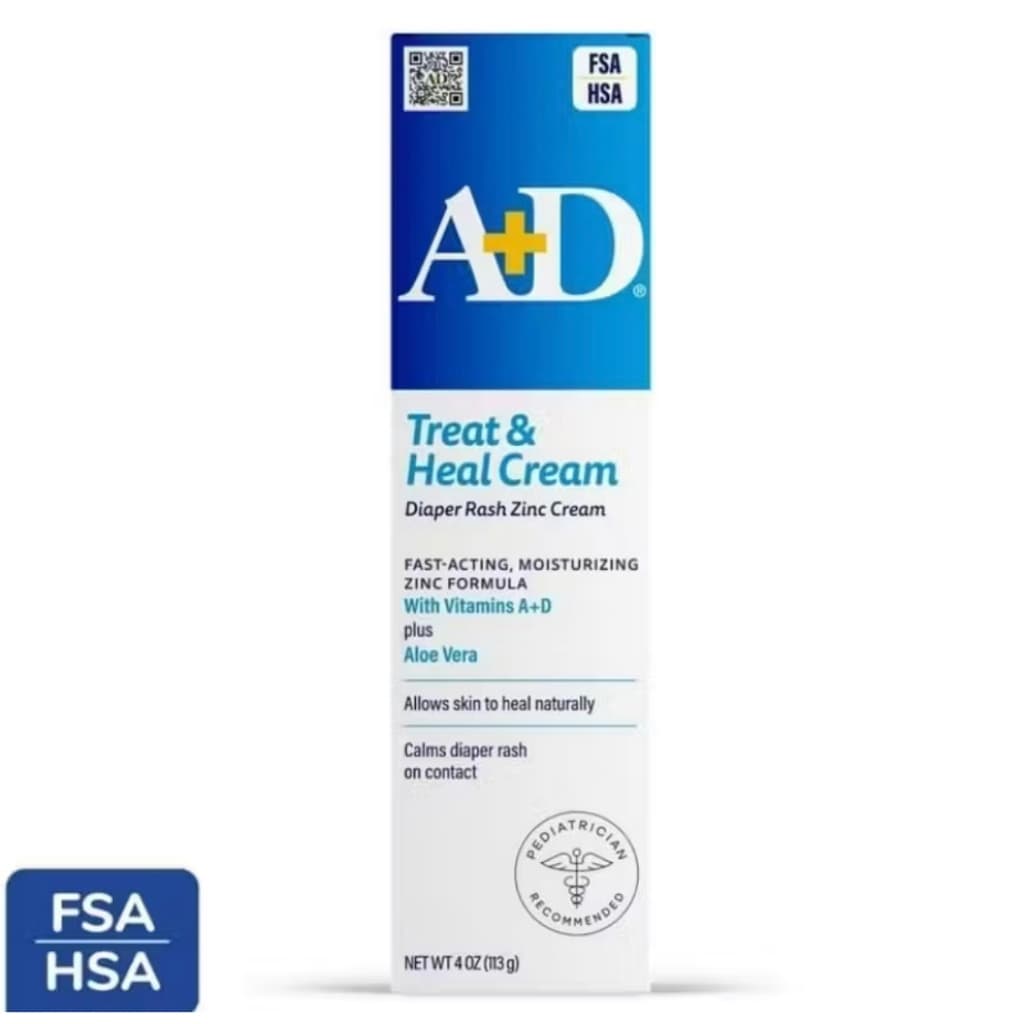 Pomada A+D Azul  tratamento de assaduras,113g Importada