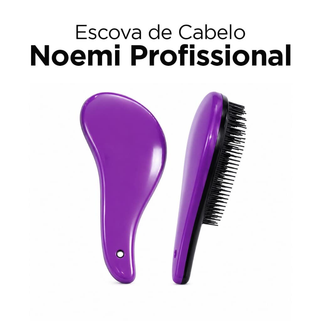 Escova de Cabelo Mágica Desembaraçadora Anti Frizz Kit com 1 2 3 5 e 10 Unidades Atacado