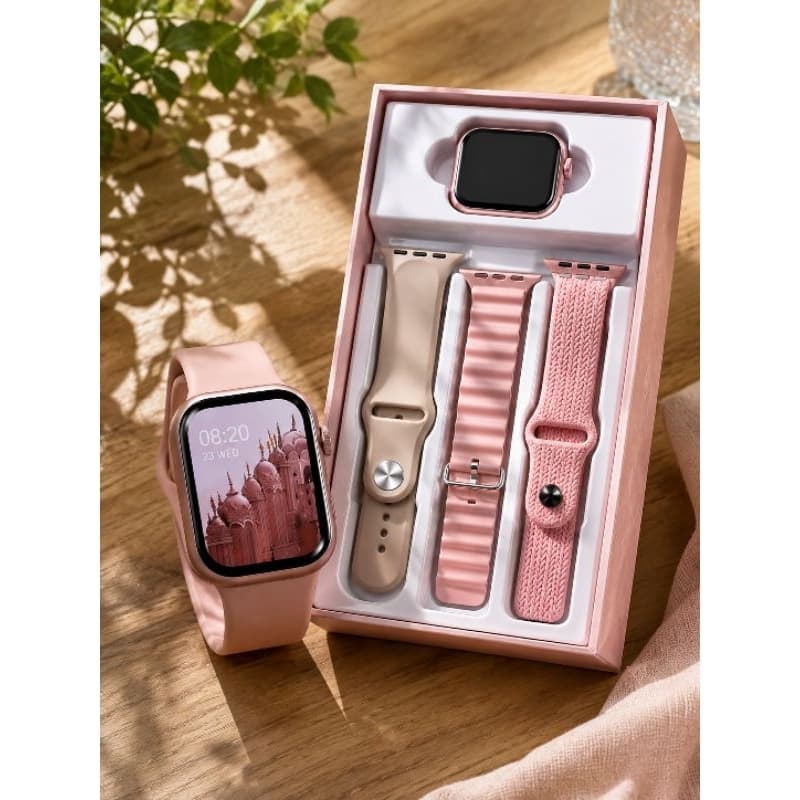 Smartwatch Series 10 + Três Pulseiras para Alternar /  Aplicativo para Android e IOS