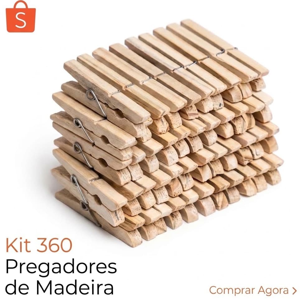 Prendedor Pregador de roupas de madeira 360 a 120 pregador Grande promoção