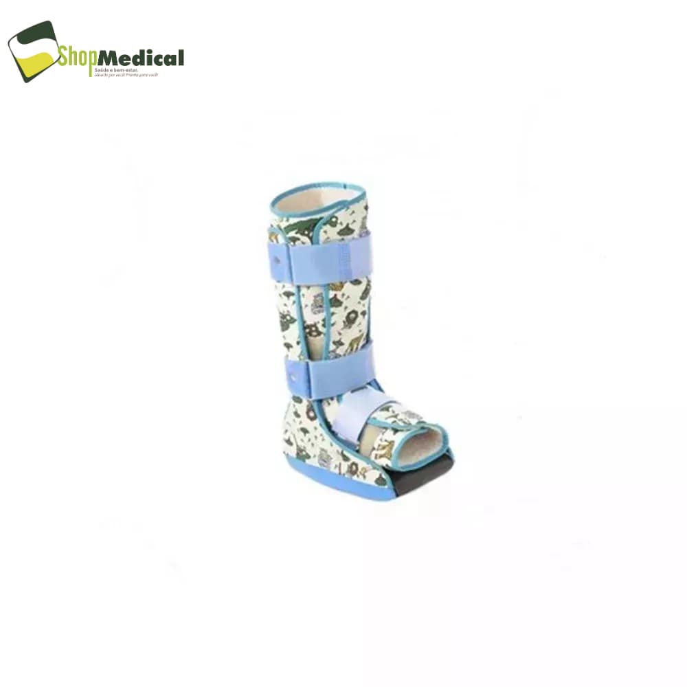 Bota Imobilizadora  Robofoot Salvapé Infantil Azul Ref 608-INF