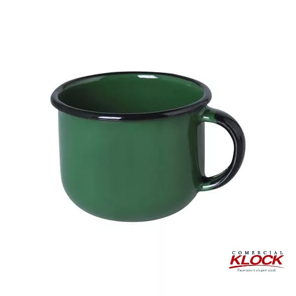 Xícara Bojuda Esmaltada Ewel Nº 6 120ml