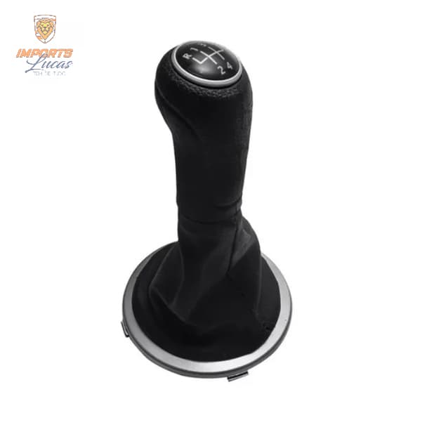 Manopla Coifa Bola Cambio Gol Voyage Saveiro G5 G6 prata IMPOR