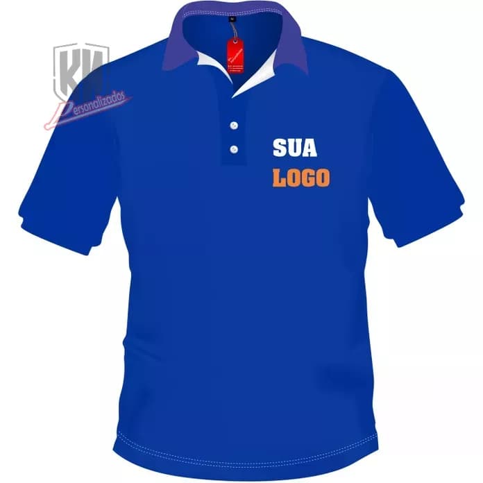 kit 4 Camisa polo personalizado Estampada corporativo impressão logotipo publicidade cultura camiseta  de manga curta