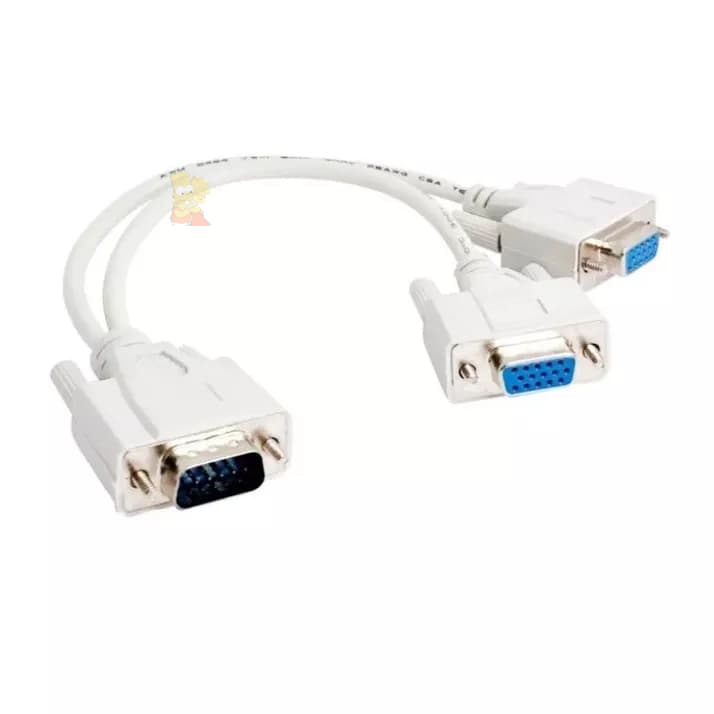 Adaptador Usb 2.0 Macho Para Vga Femea