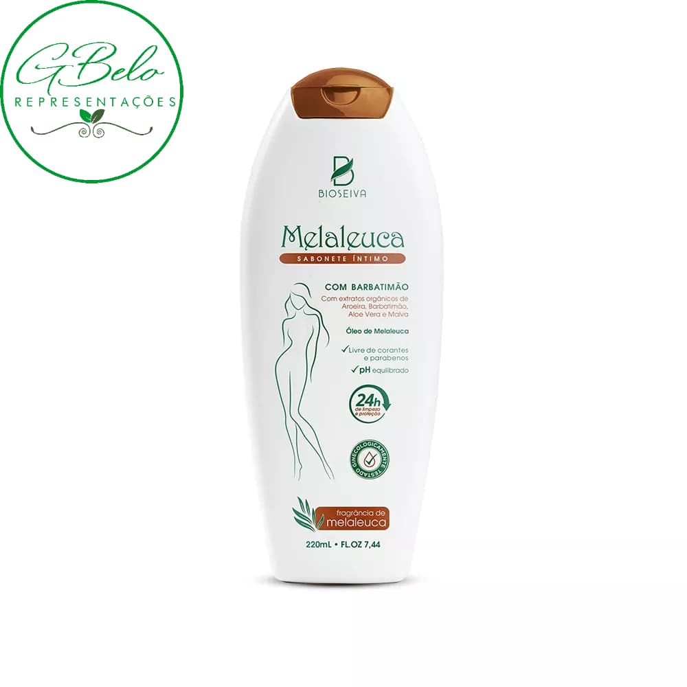 Sabonete Íntimo Melaleuca 220ml - Bio Seiva