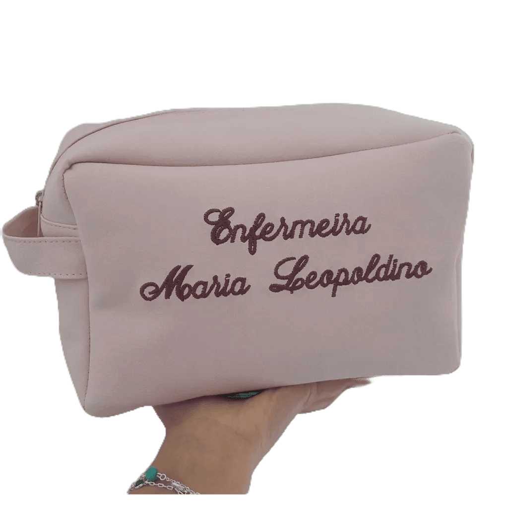 Necessaire Masculina Personalizada Com Nome Profissão Viagem Higiene
