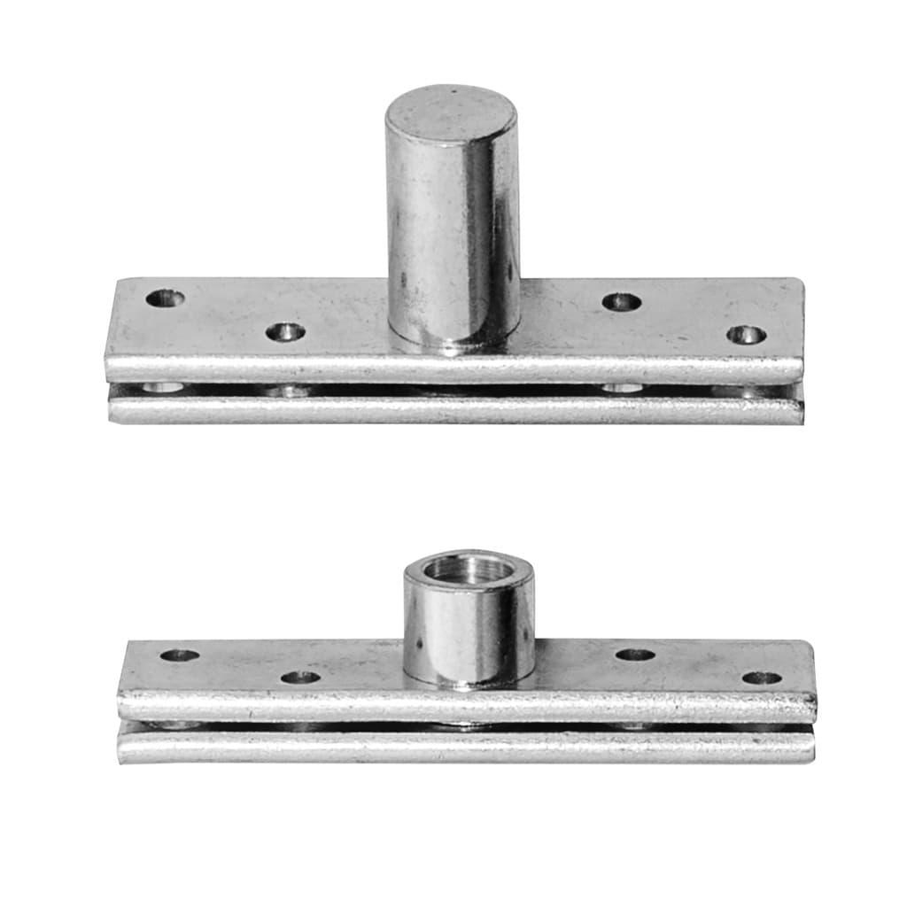 dobradiça pino pivotante zincado para porta 150 kg
