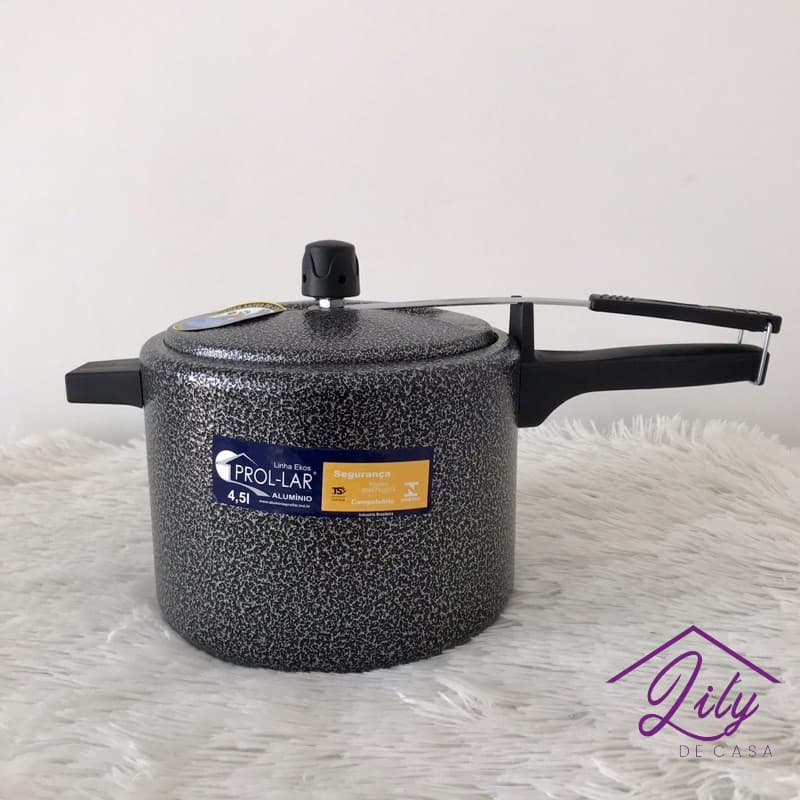 Panela de Pressão 4,5 litros Alumínio Prol-lar Excelente Qualidade