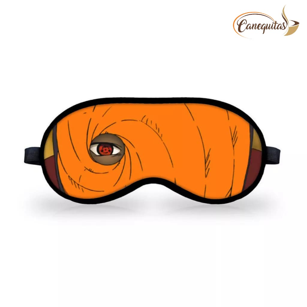 Tapa Olho Tobi Akatsuki Naruto Mascara de Dormir Obito Uchiha