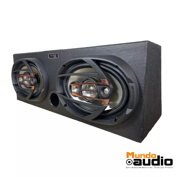 Caixa 6x9 Hurricane 300w RMS QR694 Montada Pronta Qualidade