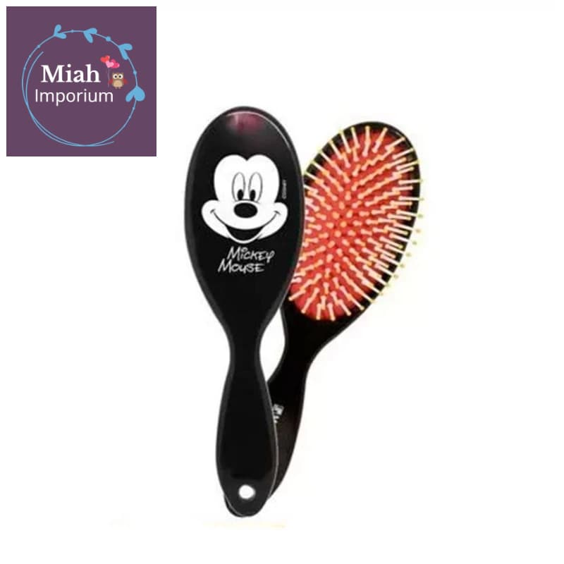 Escova de Cabelo Infantil Meninas/Meninos Oval Desenho Animado 1 Unidade