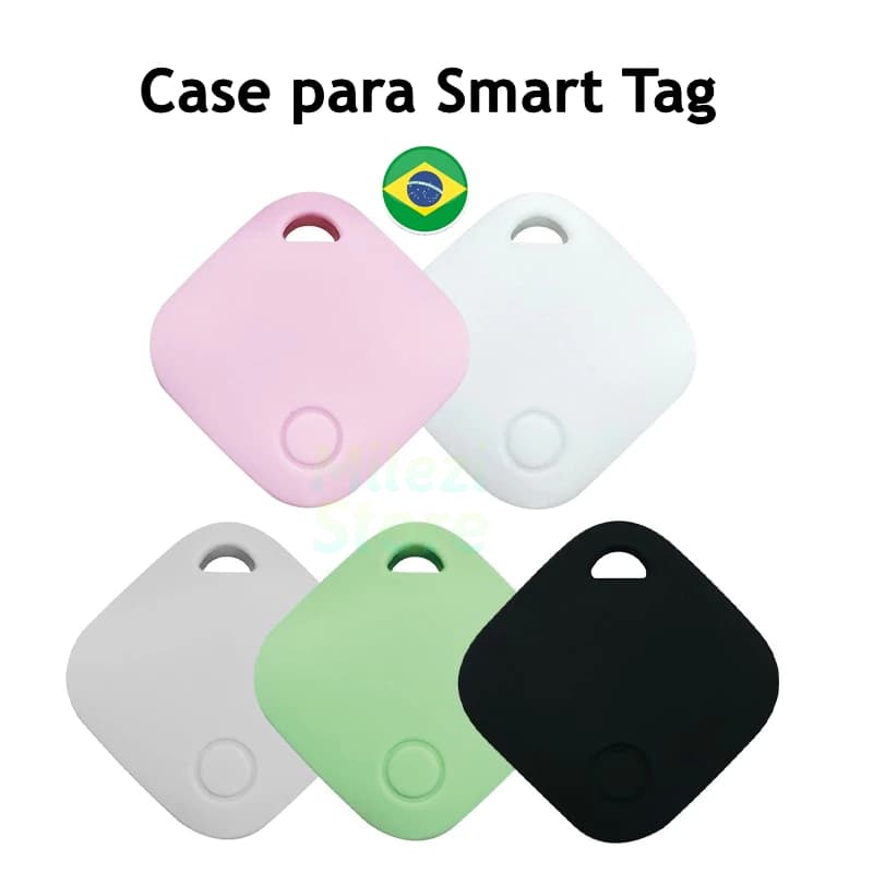 Kit 03 Case de Silicone Protetora para Tag Localizador