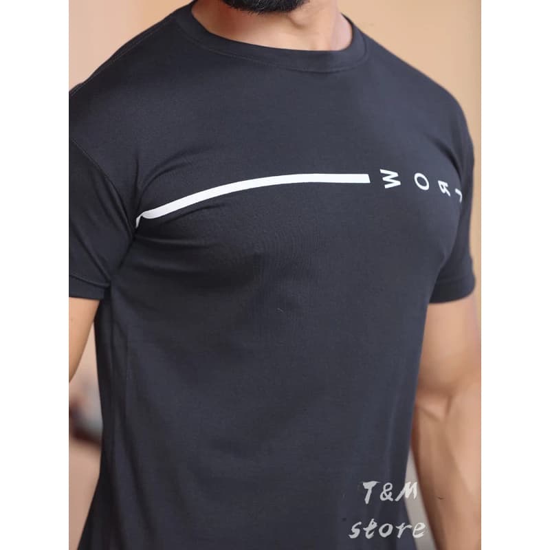 Camiseta Manga Curta Gola Redonda 100% Algodão