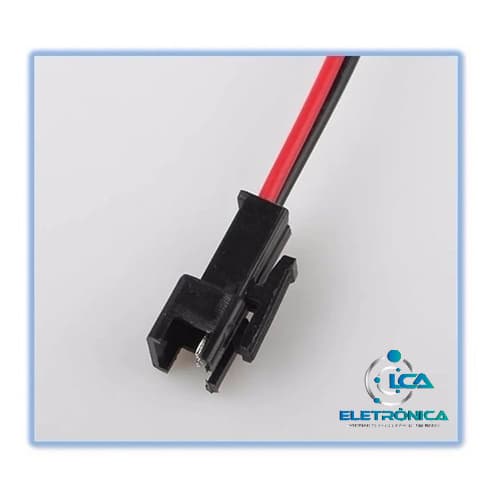 Conector Bateria Carrinho Smp 02 Macho Fio