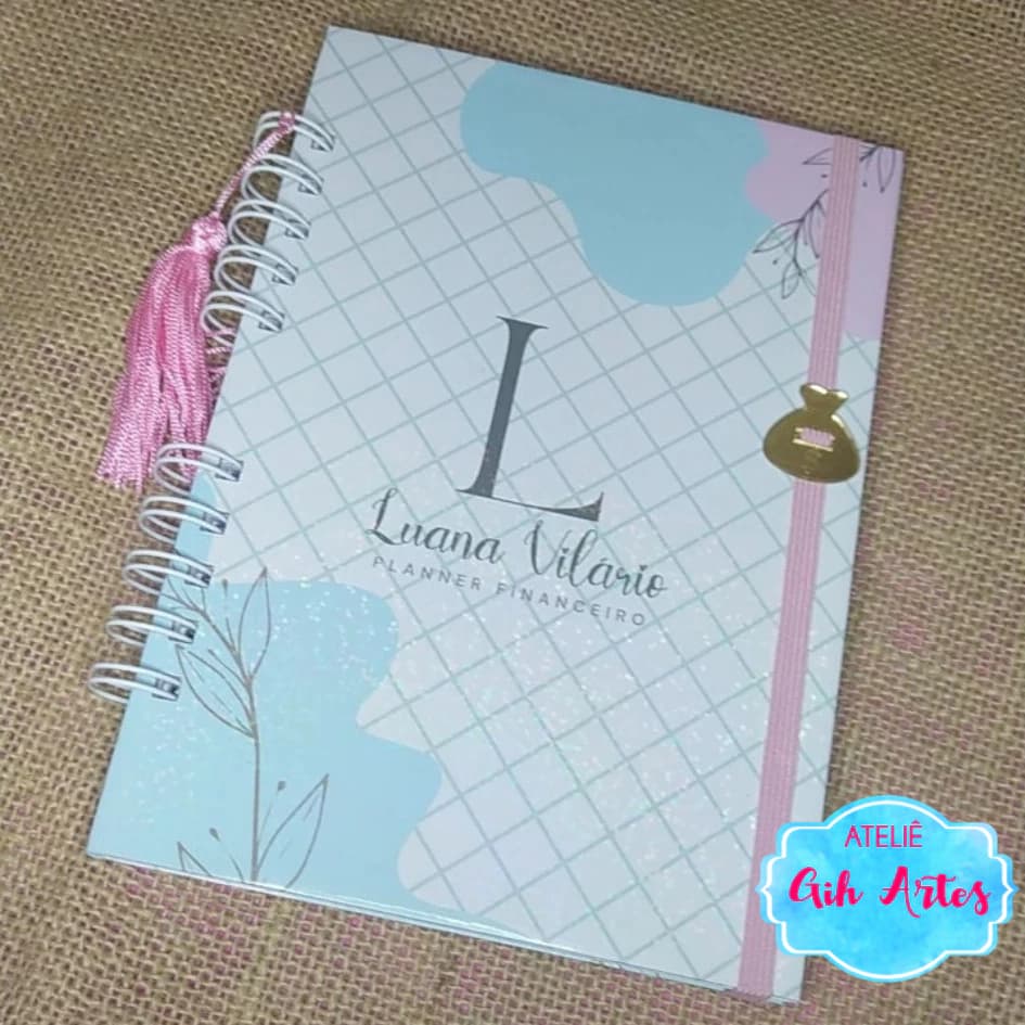 Planner financeiro - Capa Candy