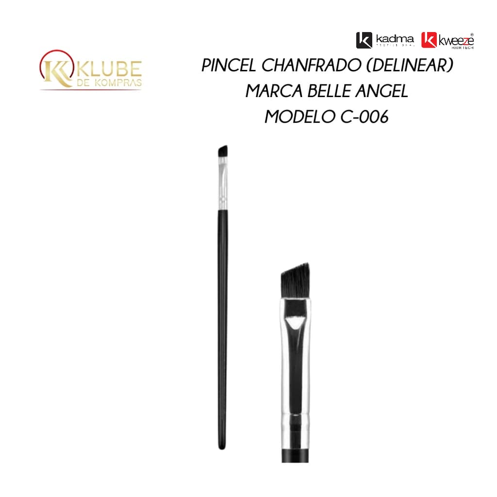 Pincel Chanfrado para Delinear - Kabuki