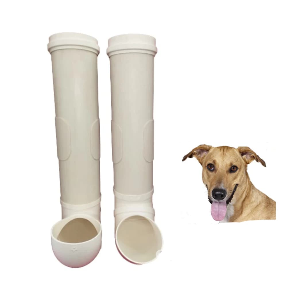 COMEDOURO E BEBEDOURO PVC PARA CÃES E GATOS