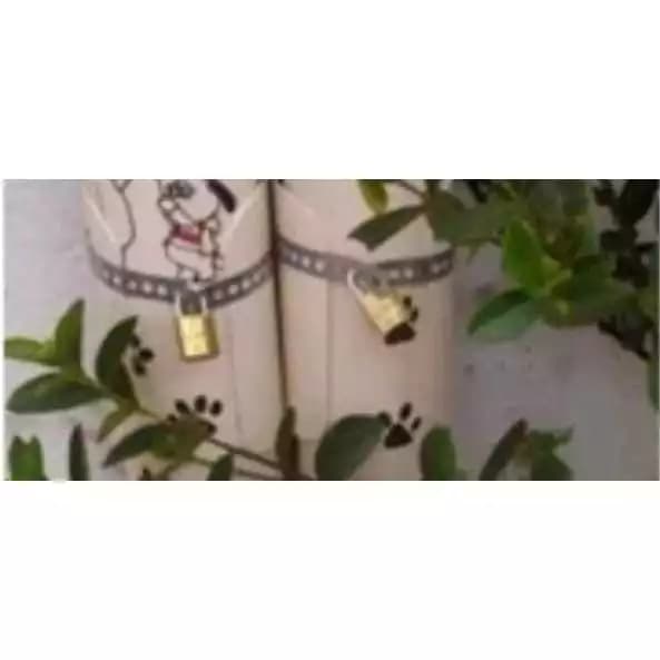 Kit Anti furto Para Comedouro e Bebedouro PVC