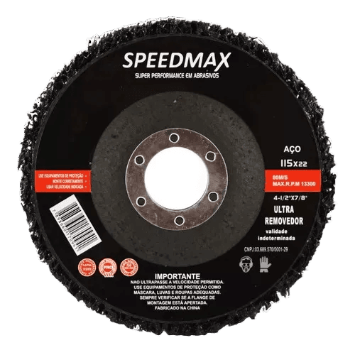 10x Disco De Limpeza Flap Polidor 115mm - Tnt