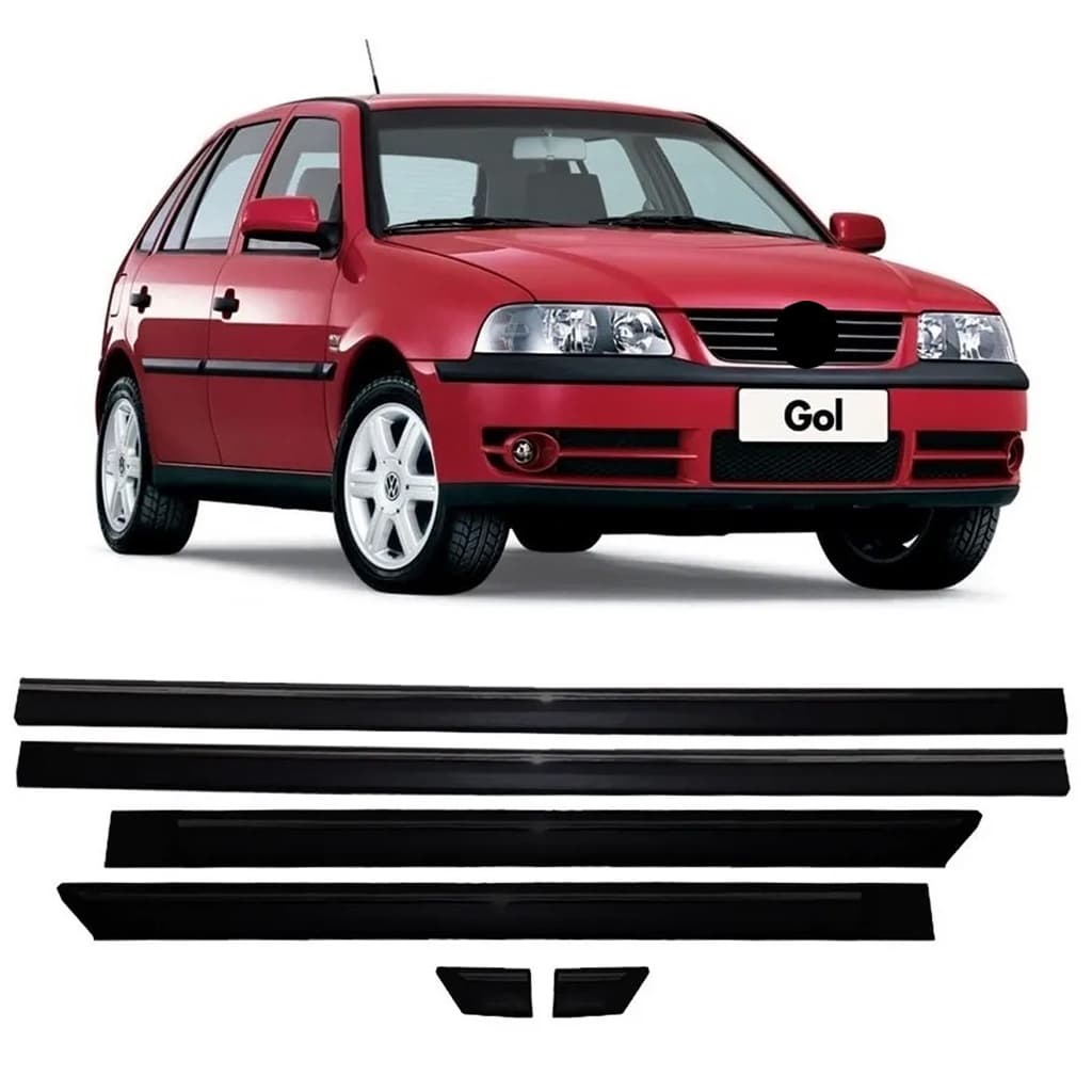 Jogo Friso Lateral Gol E Parati G3 2000/2005 Modelo Largo Promoção