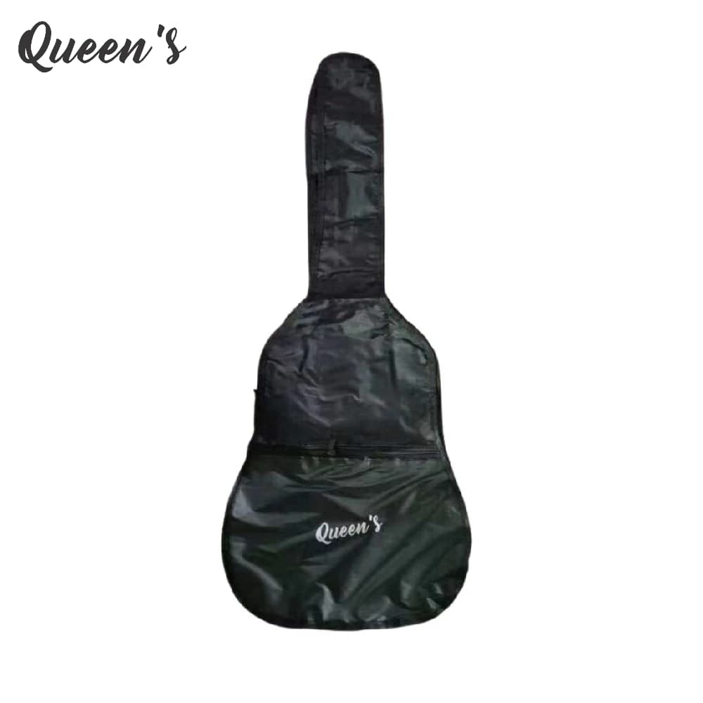 Capa de Violão Queen´s Preta Violão Iniciante Pequeno com Alça