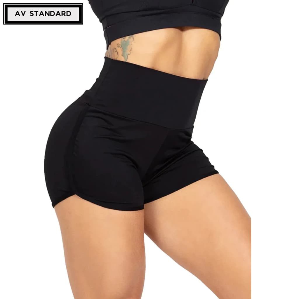 Short Fitness Black Power