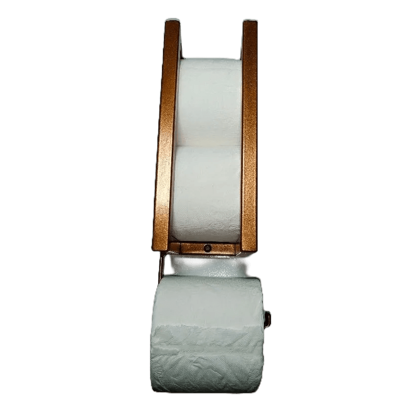 Suporte Porta Papel Higiênico, Estilo Industrial. Pintura Eletrostática. Serve Para 3 Rolos.