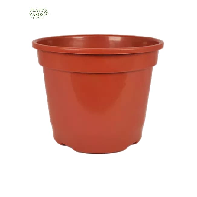 kit 10 Vasos Pote N20 De 3 Litros Cor Marrom Para Plantas Frutíferas e flores de GRANDE E MEDIO porte