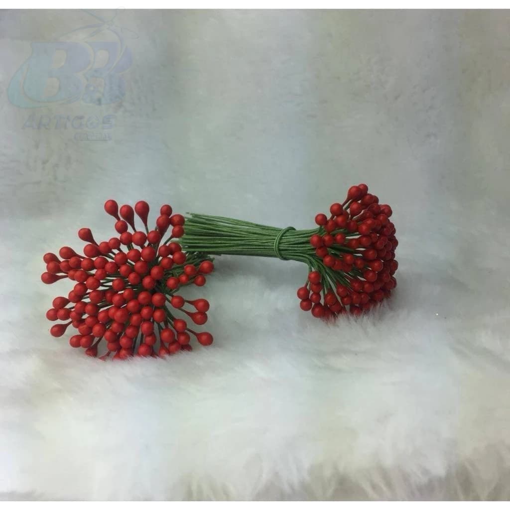 Pistilo Cerejinha Vermelho com 50 UND.