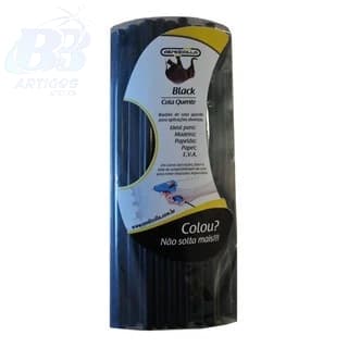 Bastão de Cola Quente fino Preto 1Kg Rendicolla
