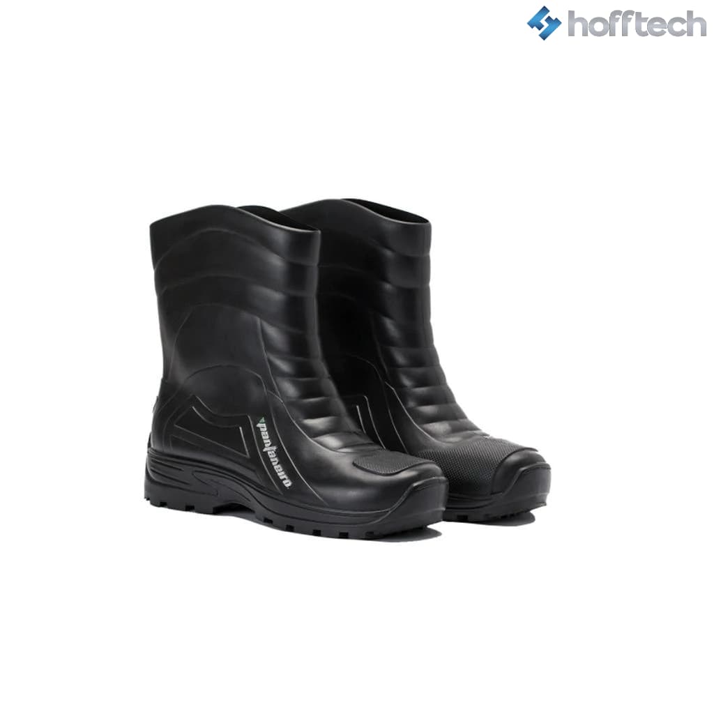 Bota Impermeável Pvc Para Motociclista Cano Médio Pantaneiro
