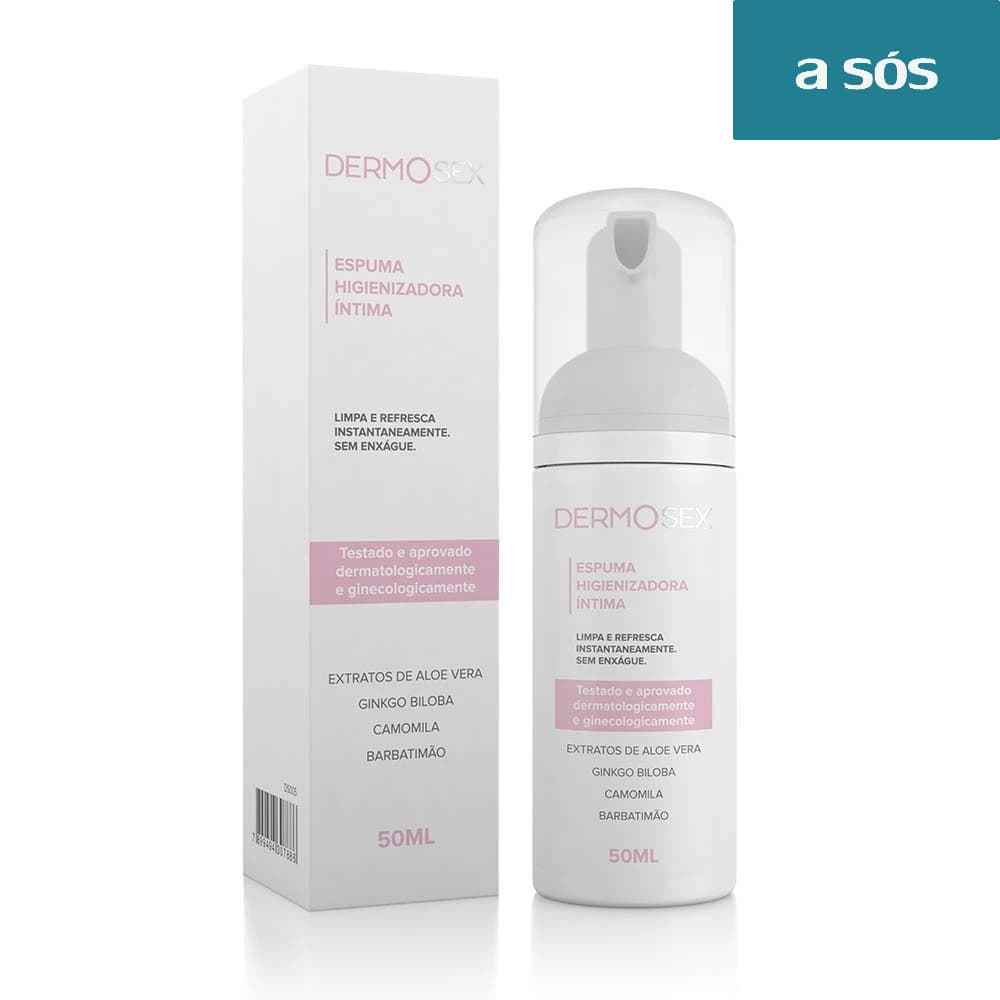 Espuma Higienizadora Íntima Dermosex - 50 ml