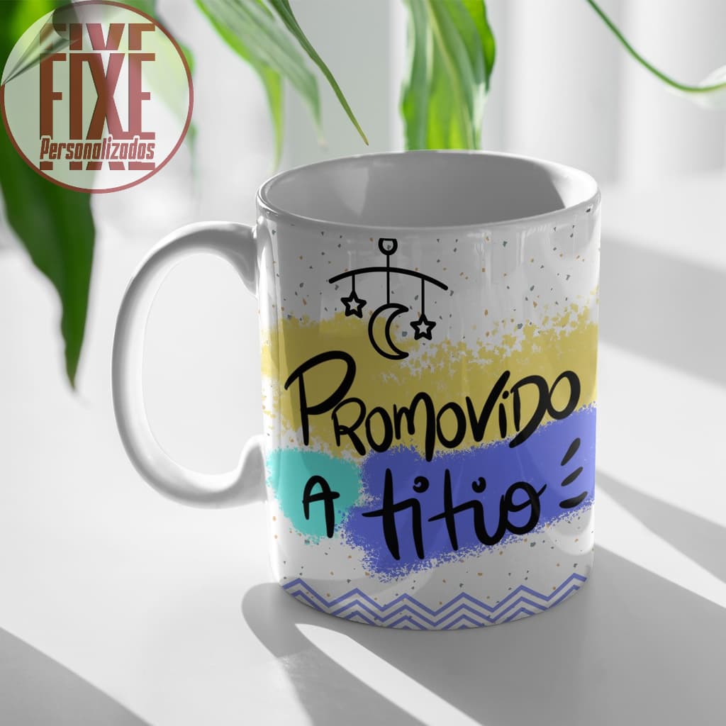 Caneca Promovido a Titio - O Melhor Tio