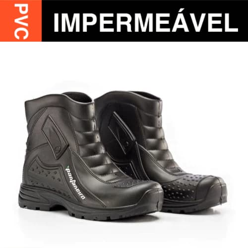Bota Impermeável Para Motociclista Pantaneiro