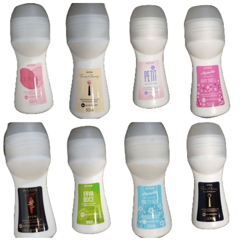 Desodorante Masculino e Feminino Roll On 50 ml Avon